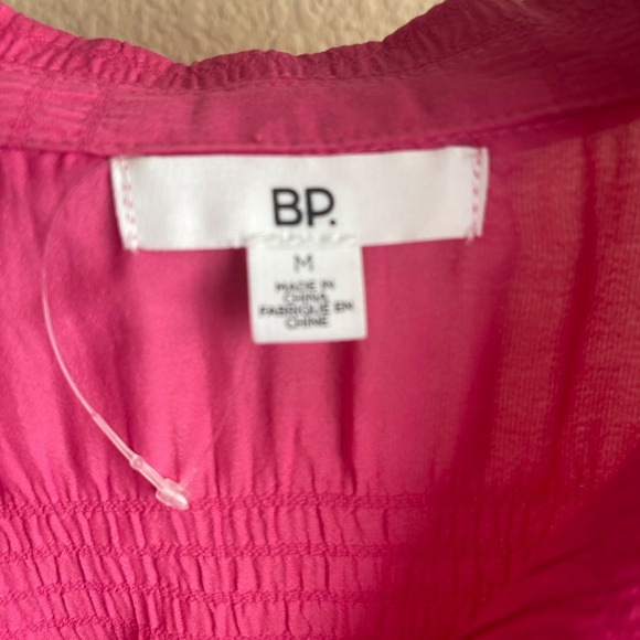 B.P. Pink Magenta Top Medium - Picture 2 of 2